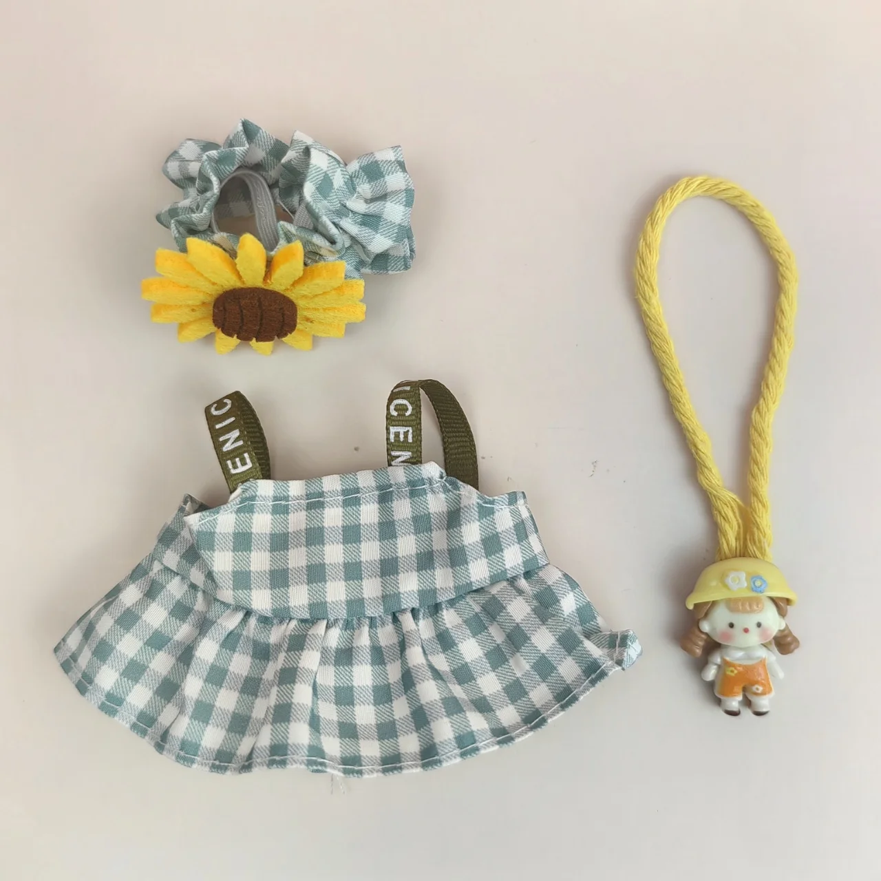 17cm 면 인형 드레스 플러시 인형 옷 치마 머리띠 모자 액세서리 EXO 아이돌 인형 장식용