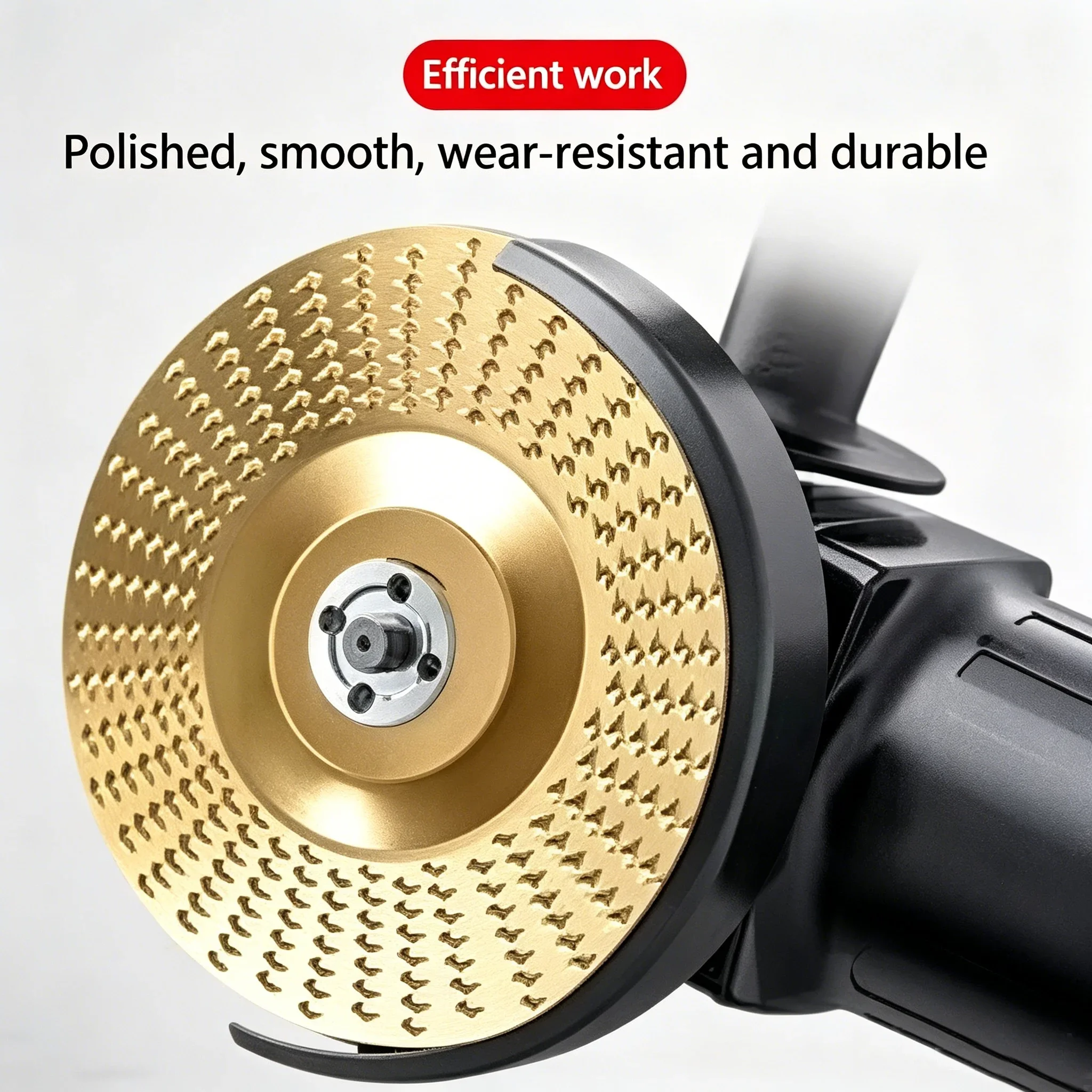 Golden Wood Carving Abrasive Wheel 16mm Inner Diameter Flat Slope Bend Sharp Cutting Grinding Disc Woodworking Polishing Tools