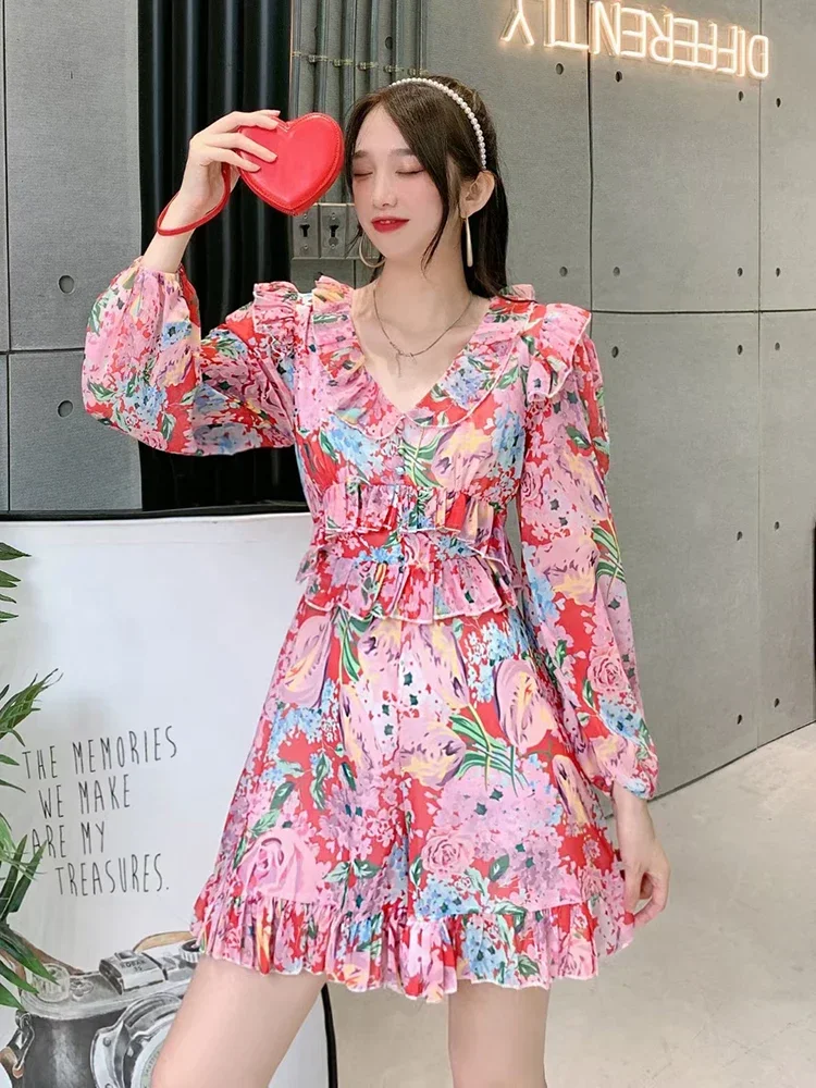 2024 New Summer Women's Chiffon Long Sleeved Mini Jumpsuit Beach Vacation Sunscreen and Anti Glare Jumpsuit G121