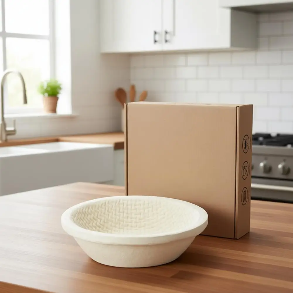 

Корзина для расстойки хлеба из орехового дерева, 9-секционная, 1 кг, с антипригарным покрытием, для закваски, профессиональный инструмент для расстойки теста, изготовлено из натурального дерева