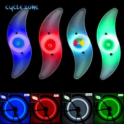 LED roda falou luz para bicicleta pneu, luz impermeável, aviso de segurança, fácil de instalar, acessórios de bicicleta com bateria, 3 modos