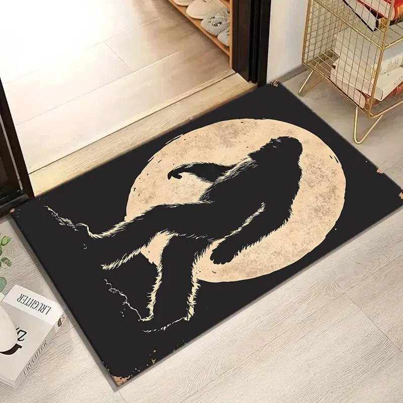 سجادة كريستال مخملية كريستالية مخملية ساسكواتش سجادة البدر |   سجادة أرضية غير قابلة للانزلاق لغرف النوم والشرفات وInd