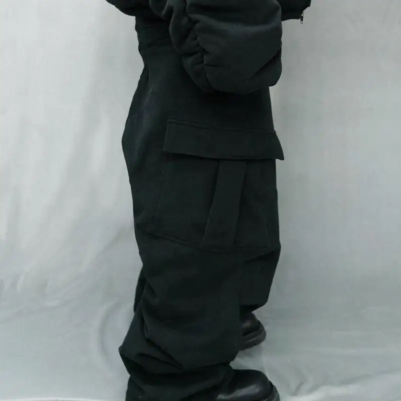 

FAR 24, новая корейская модная многоэтажная рабочая одежда, свободные повседневные модные спортивные штаны для мужчин и женщин