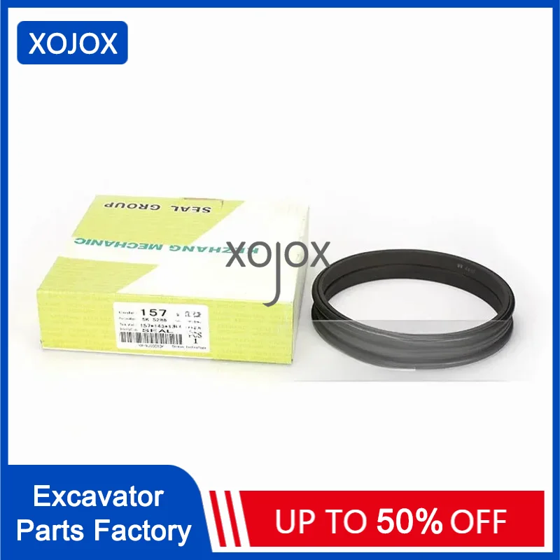 

XOJOX For Hitachi excavator walking motor floating oil seal ZAX60/70/120/200 gear tooth reduction gearbox grinding mirror