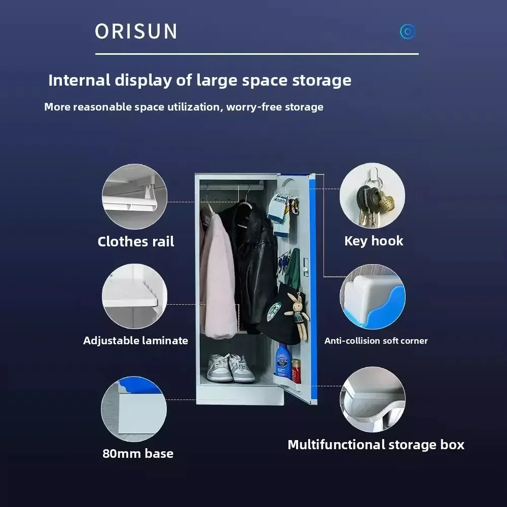 ABS Plastic Locker Quick Ship Locker with Lock Bathhouse Swimming Pool Waterproof Locker