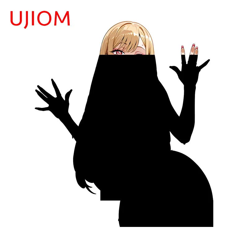 UJIOM Kitagawa Marin Blushing Wall Stickers Anime Character Creative Waterproof Decal Vinyl Graphic Bedroom Living Room Decor