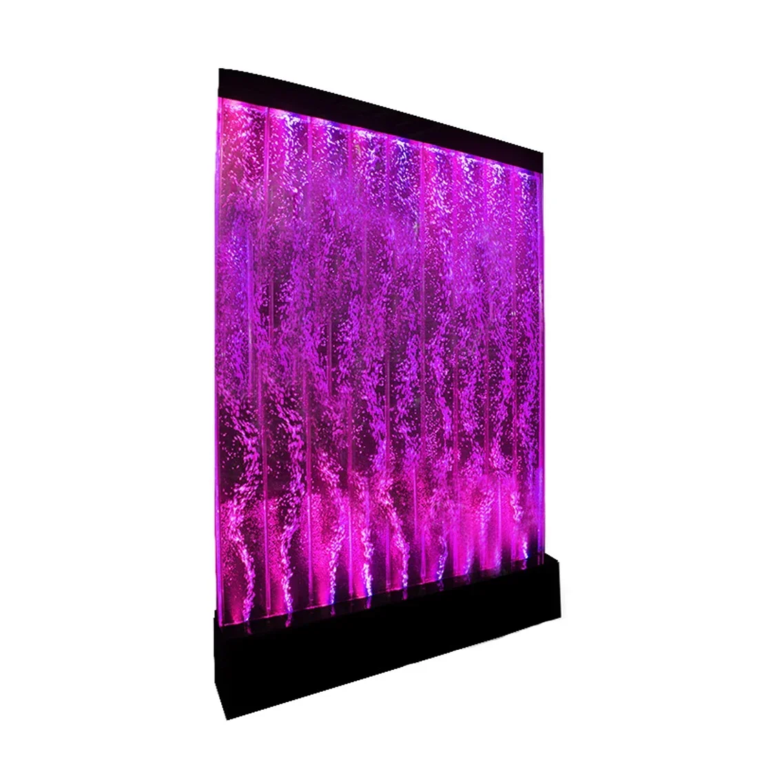 

Large acrylic screen water curtain wall flowing water bubble wall creative fish tank aquarium porch partition can be customized