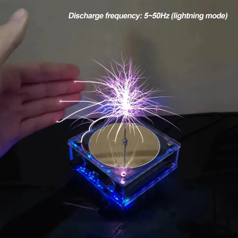 Music for Tesla Coil Speaker Bluetooth-compatible Electric Arc Generator Touchable Artificial Spark Science Teaching Experiment