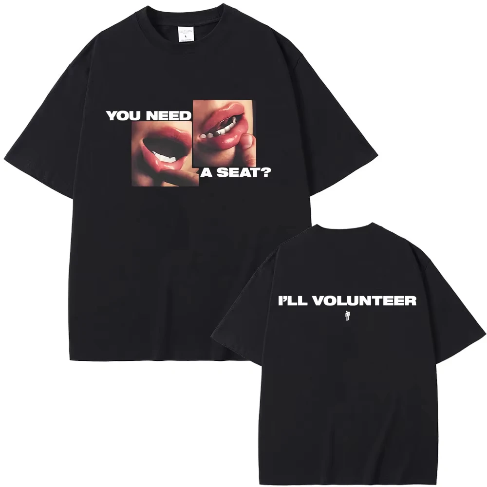 2026 Hit Me Hard and Soft You Men and Women's Harajuku Short Sleeve Casual Men and Women's T-shirt Clothing Street Tops T