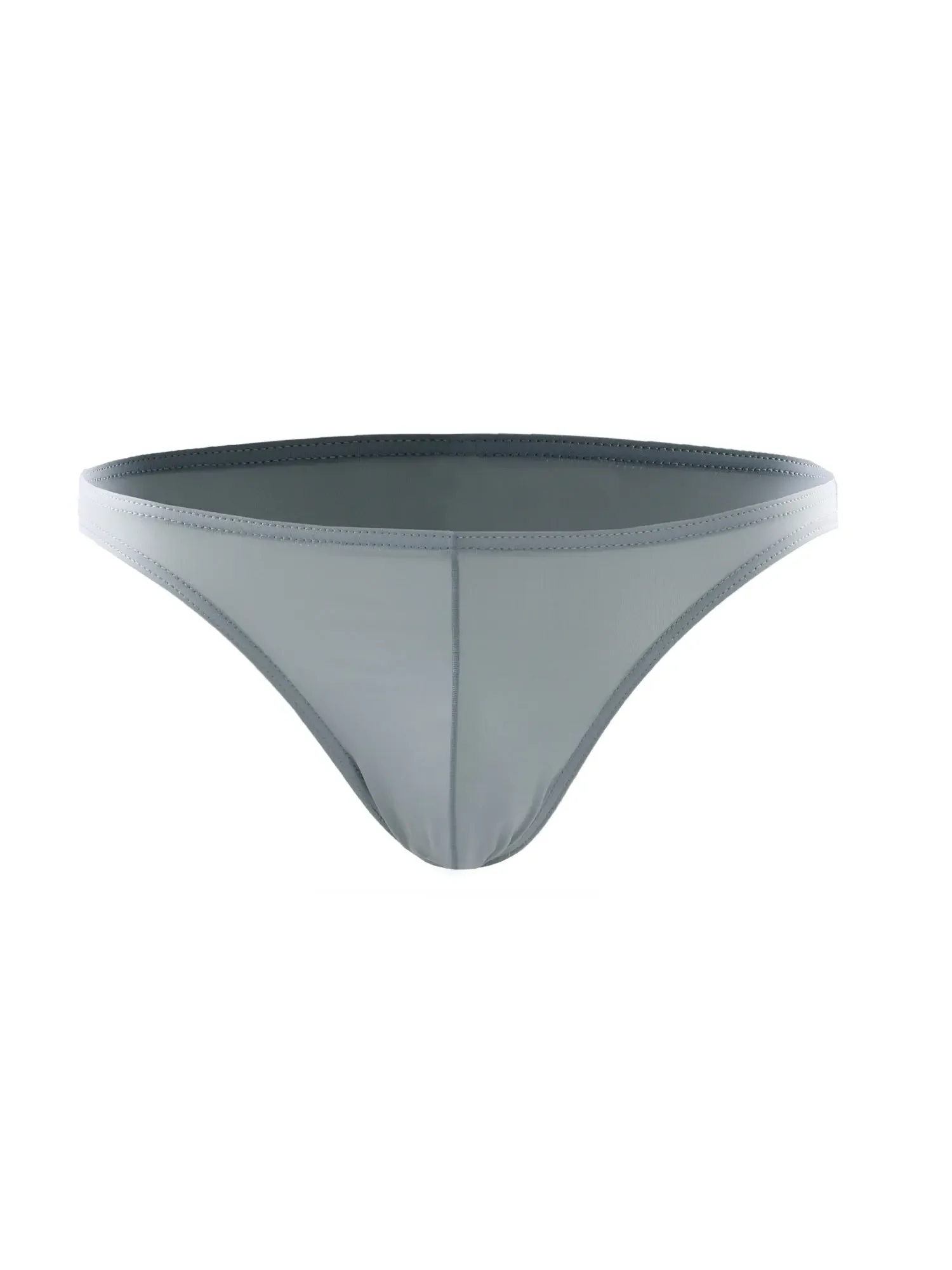 

3PC Summer narrow edge men sports breathable ice silk underwear thin sexy low waist tight seamless briefs