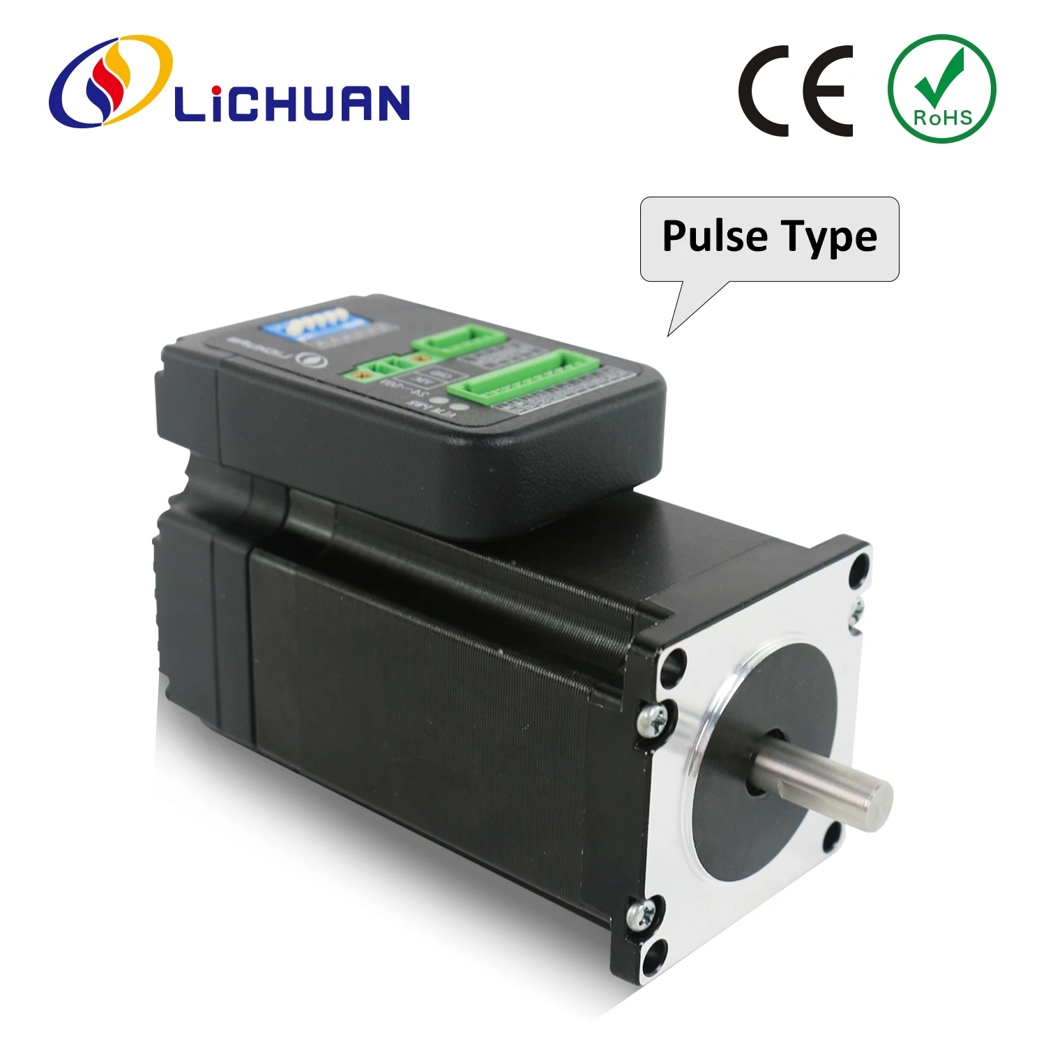 Lichuan 1N.m/2N.m/3N.m Integrated Stepping Motor 36V 4A 1000PPR 2Phase Nema23 Closed Loop Stepper Motors Driver for CNC&Robot