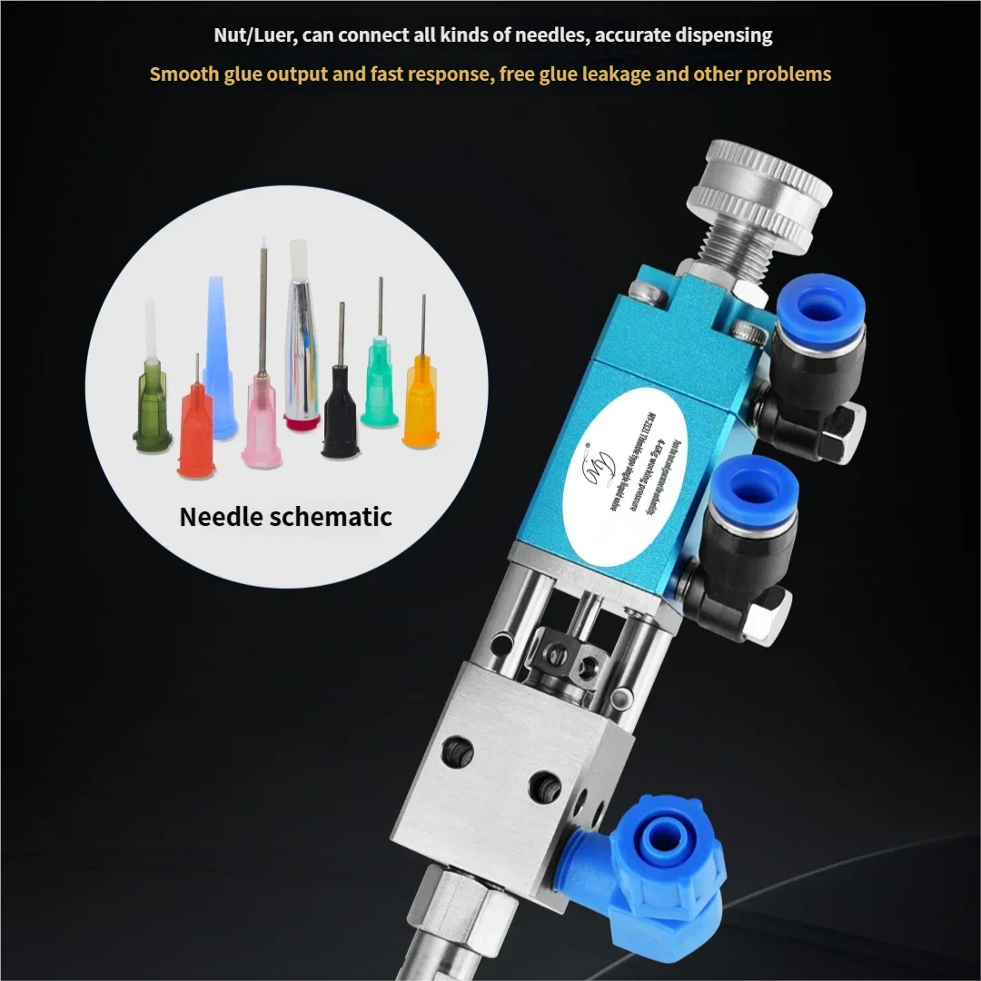 my2121-needle-valve-for-precision-uv-adhesive-dispensing-stainless-steel-pneumatic-single-liquid-automatic-dispensing-impact-n