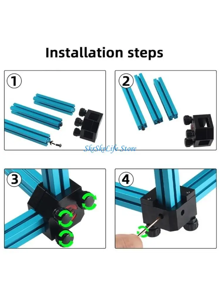 

E65E Ruler for VORON2.4/Trident2020 15/20 Profile Assembly Tool Set