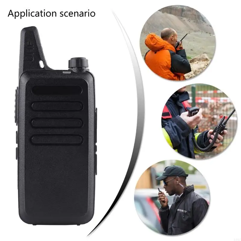 ノイズキャンセリング緊急警報付きトランシーバー通信システム旅行用防水構造896C