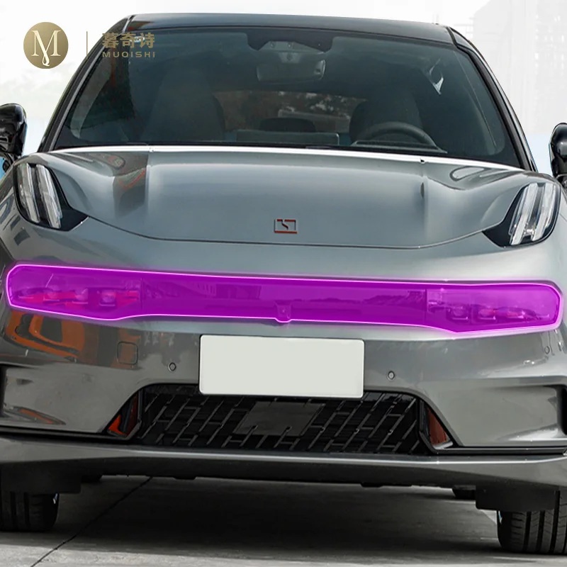 

Для ZEEKR 001 2021-2023 внешняя пленка автомобиля ТПУ PPF фары защитная пленка против царапин ремонтная мембрана дымчатая ремонт фар