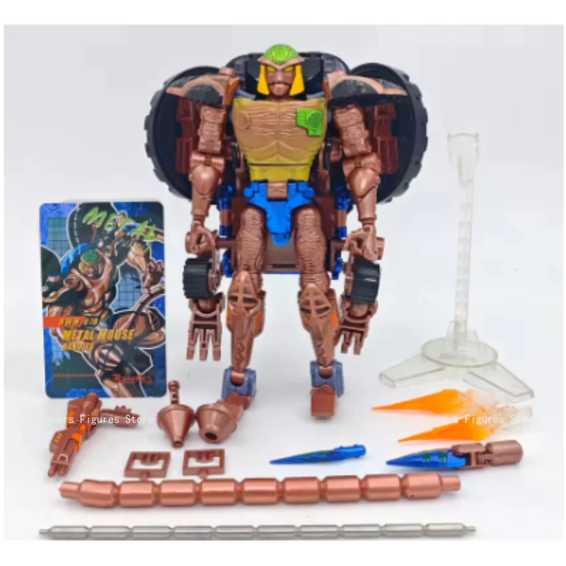 In Voorraad Transformator TA Super Warrior Beast Man BWM-07B Metal Rat Warriors Move Hamster Verjaardagscadeau Anime Karakter Prototype