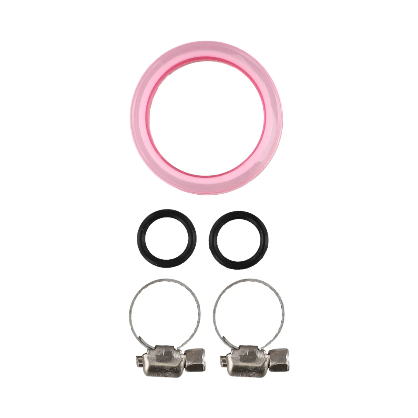 Tape Spray Stainless Steel Barb Clamp Replacement Rubber Handle Rubber Ring Spray Accessories Spray Bar Sprayer Wand Replacement