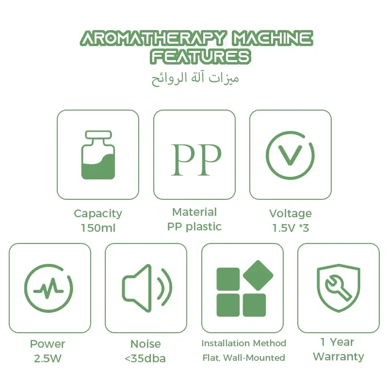 NAMSTE 300m milimeter baterai penyebar Aroma aromaterapi ruangan penyegar udara rumah penyedap udara untuk Lift Kamar Mandi kontrol Bluetooth