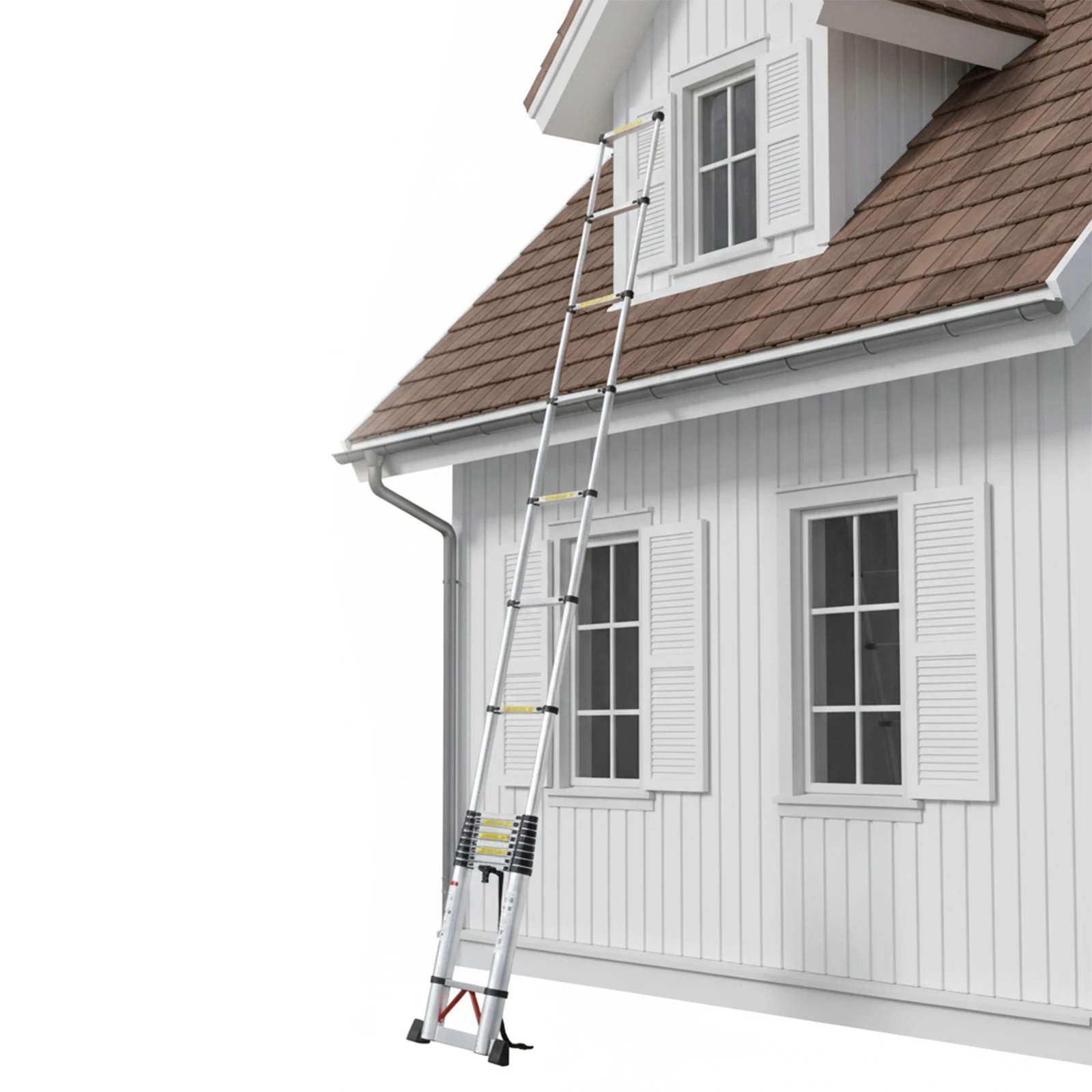 

Телескопическая лестница 7,2 м, алюминиевая, многофункциональная, выдвижная, усиленная, максимальная нагрузка 150 кг, для дома, автофургона и работы на открытом воздухе