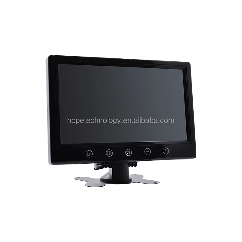 Heißer Verkauf 800x480 Quad Display 9 Zoll Monitor TFT LCD Rückansicht Lkw Bus Auto Monitor