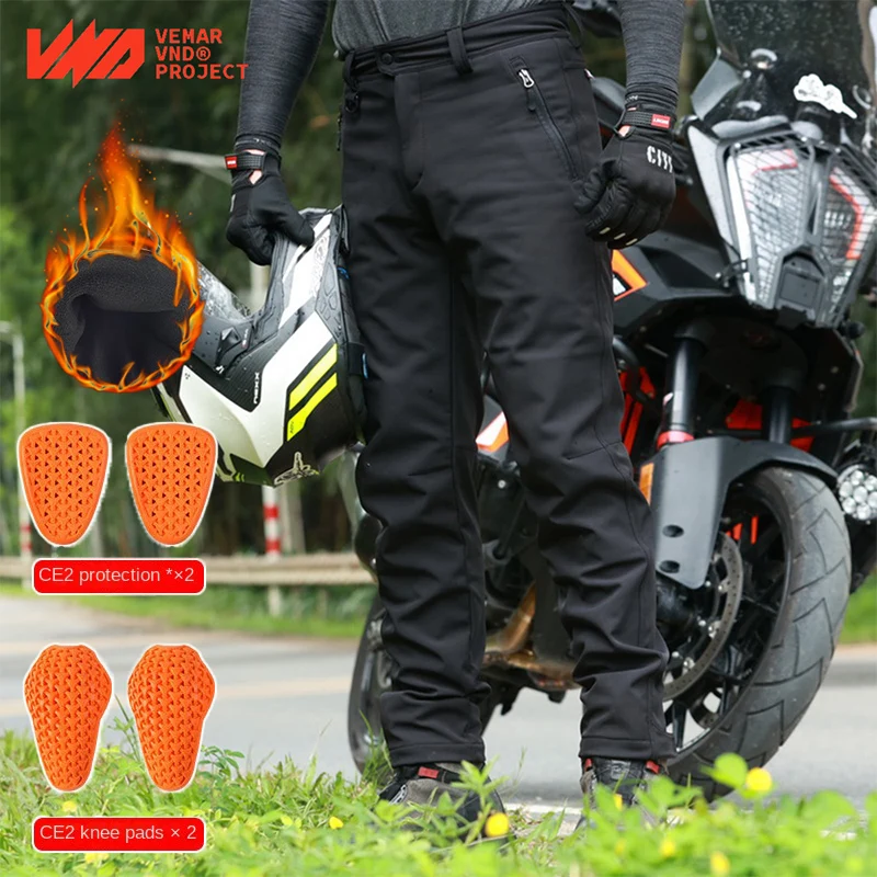 

Осень-зима мотоциклетные брюки мужские водонепроницаемые ветрозащитные теплые брюки для мотокросса ATV MTB мотоциклетные брюки сертификация CE2
