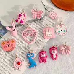 Mobile phone dust plug type-c special pink cartoon rabbit small dinosaur strawberry cute simple charging plug