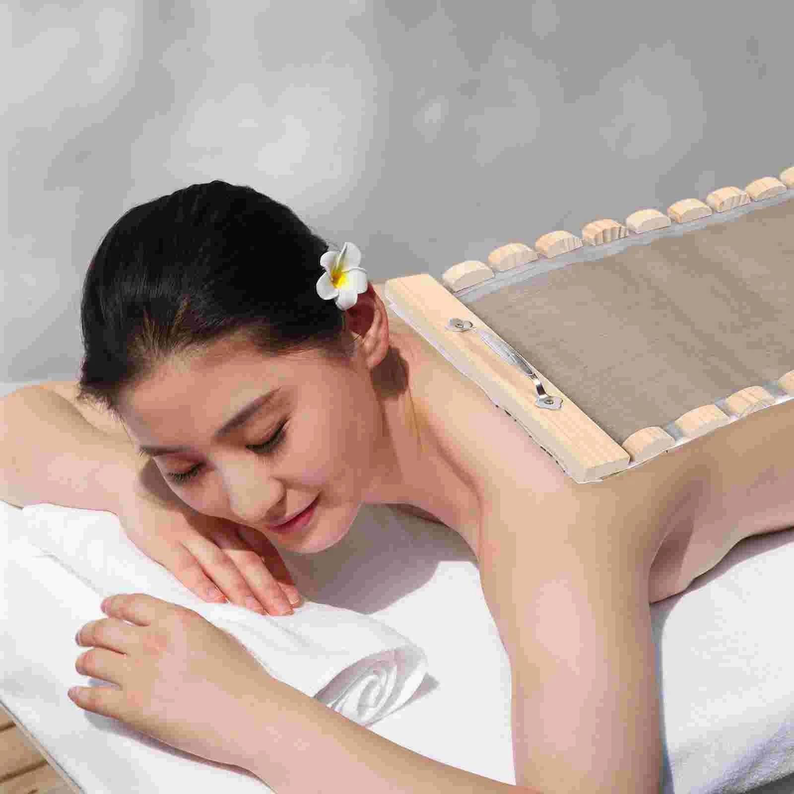 Massager Moxibustion Box Wood Massaging Tool Household Supply Accessory for