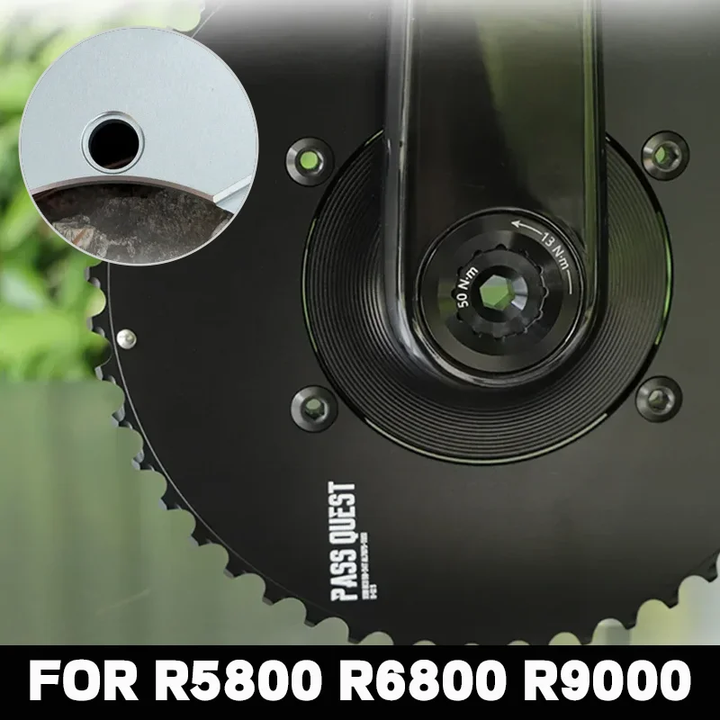 

Ведущие звезды 110 BCD, 4-болтовые, аэродинамические, 2x, для Shimano R9000 R5800 R6800, серебристые, 50-34, 52-36 зубьев