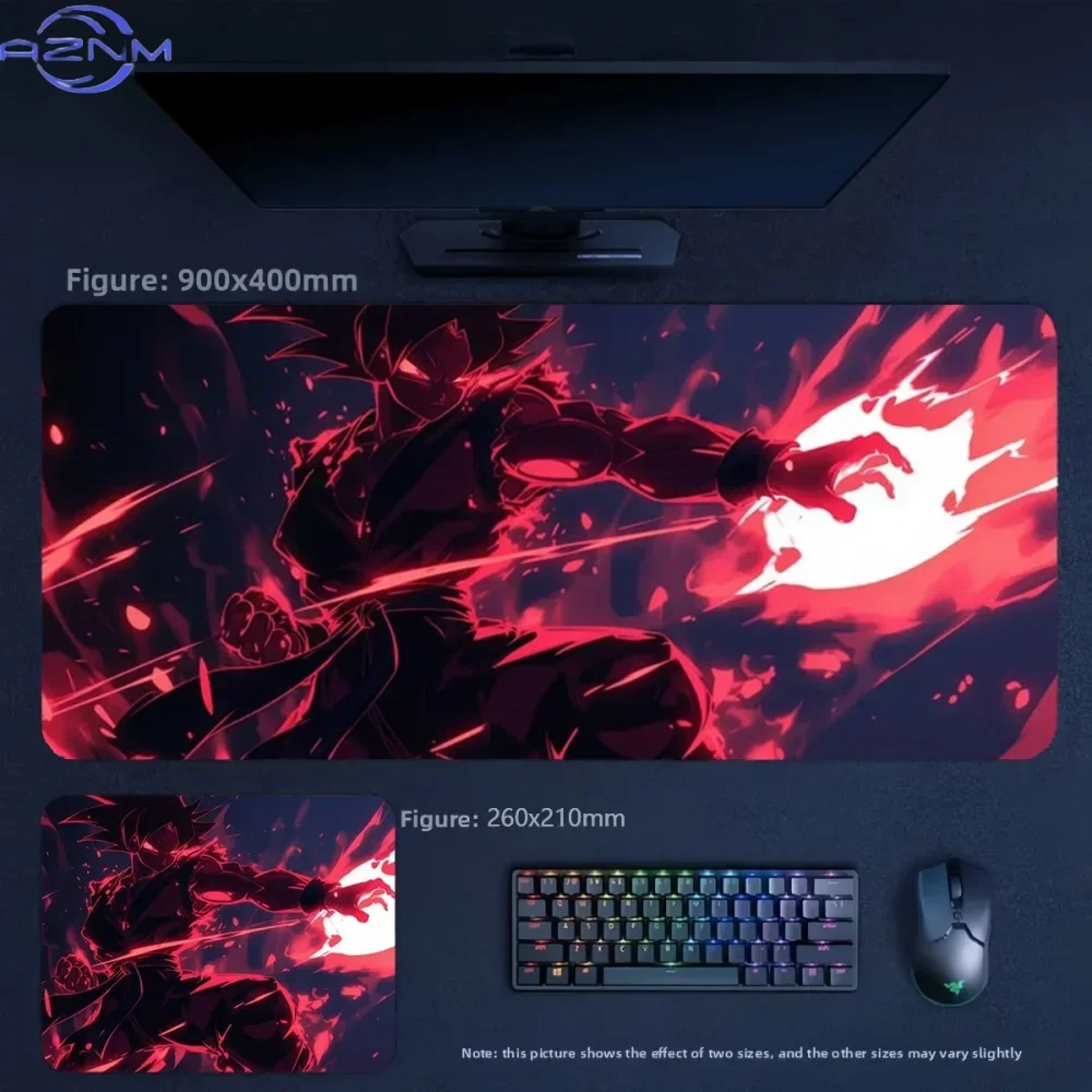 New Cartoon Rubber Mouse Pad Anime Dragon Ball Series High Quality Printed Non-slip Mouse Pad Keyboard Pad Multi-Size Mouse Pad