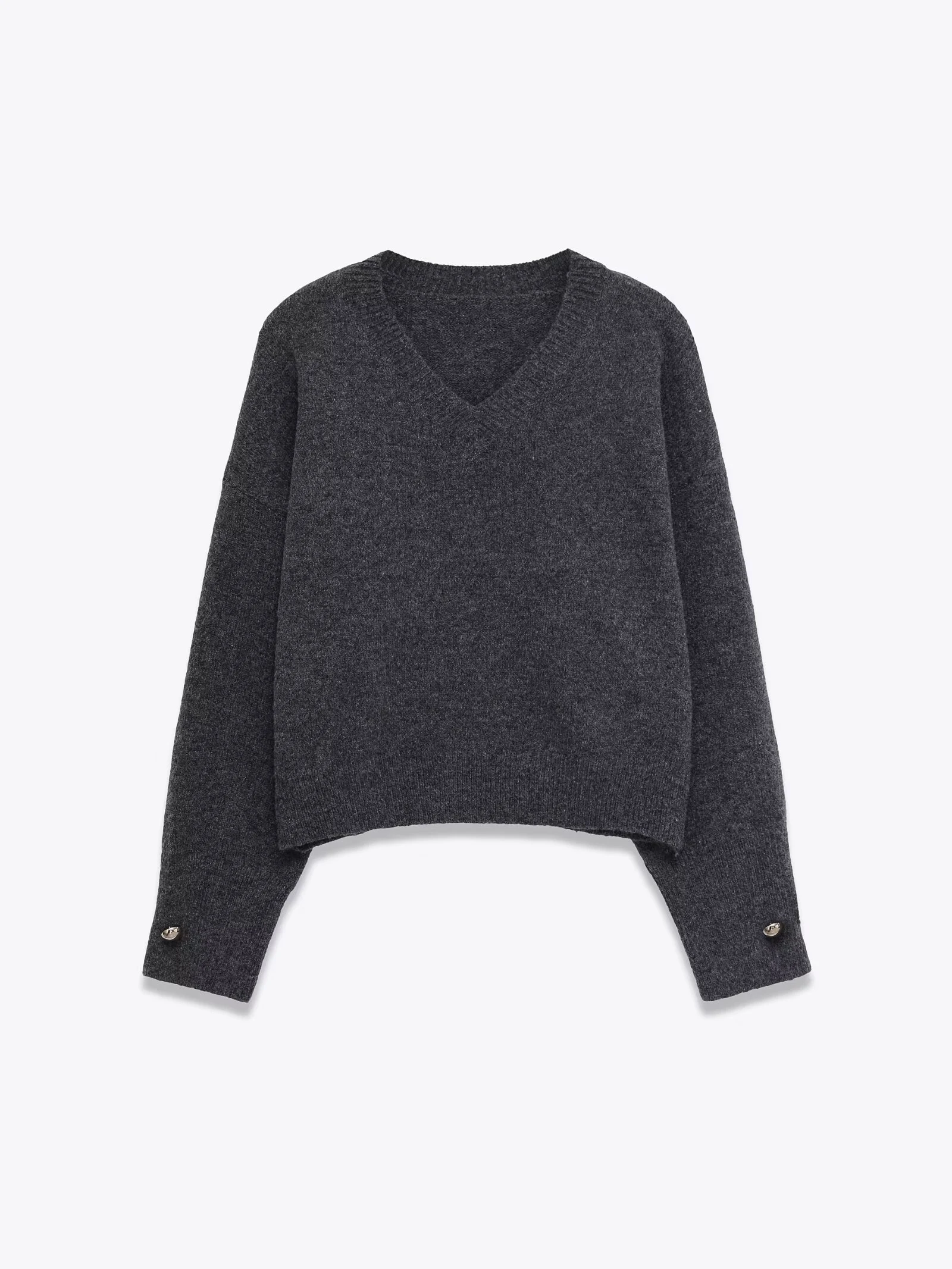 

Новая женская одежда, модная простая и универсальная мягкая трикотажная рубашка в европейском и американском стиле.