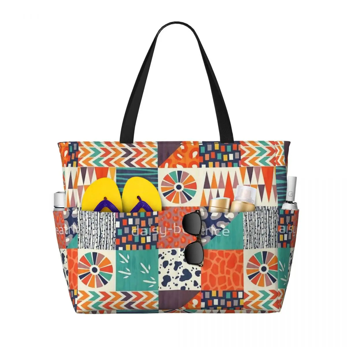 Borsa da viaggio da spiaggia fuori Africa, borsa Tote Retro regalo di compleanno sportivo di grande capacità modello Multi-stile