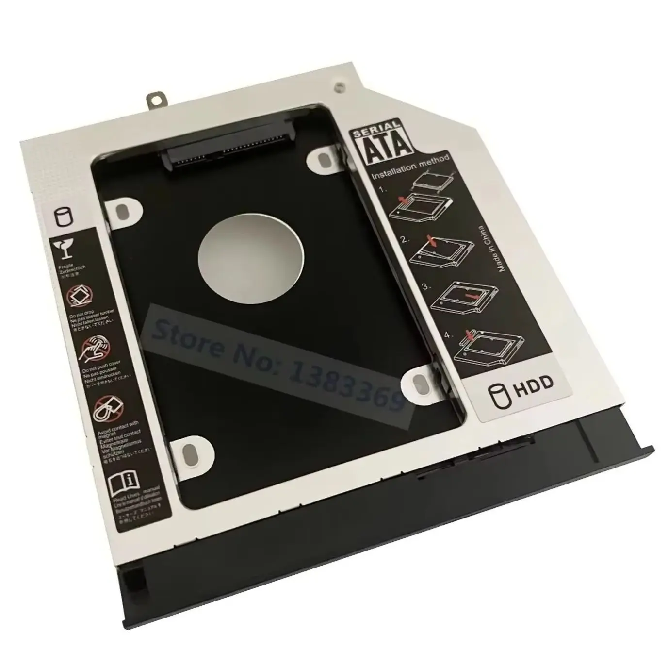 suporte-tray-para-hd-de-25-polegadas-com-painel-frontal-e-gancho-traseiro-para-lenovo-ideapad-v510-14ikb-e42-80