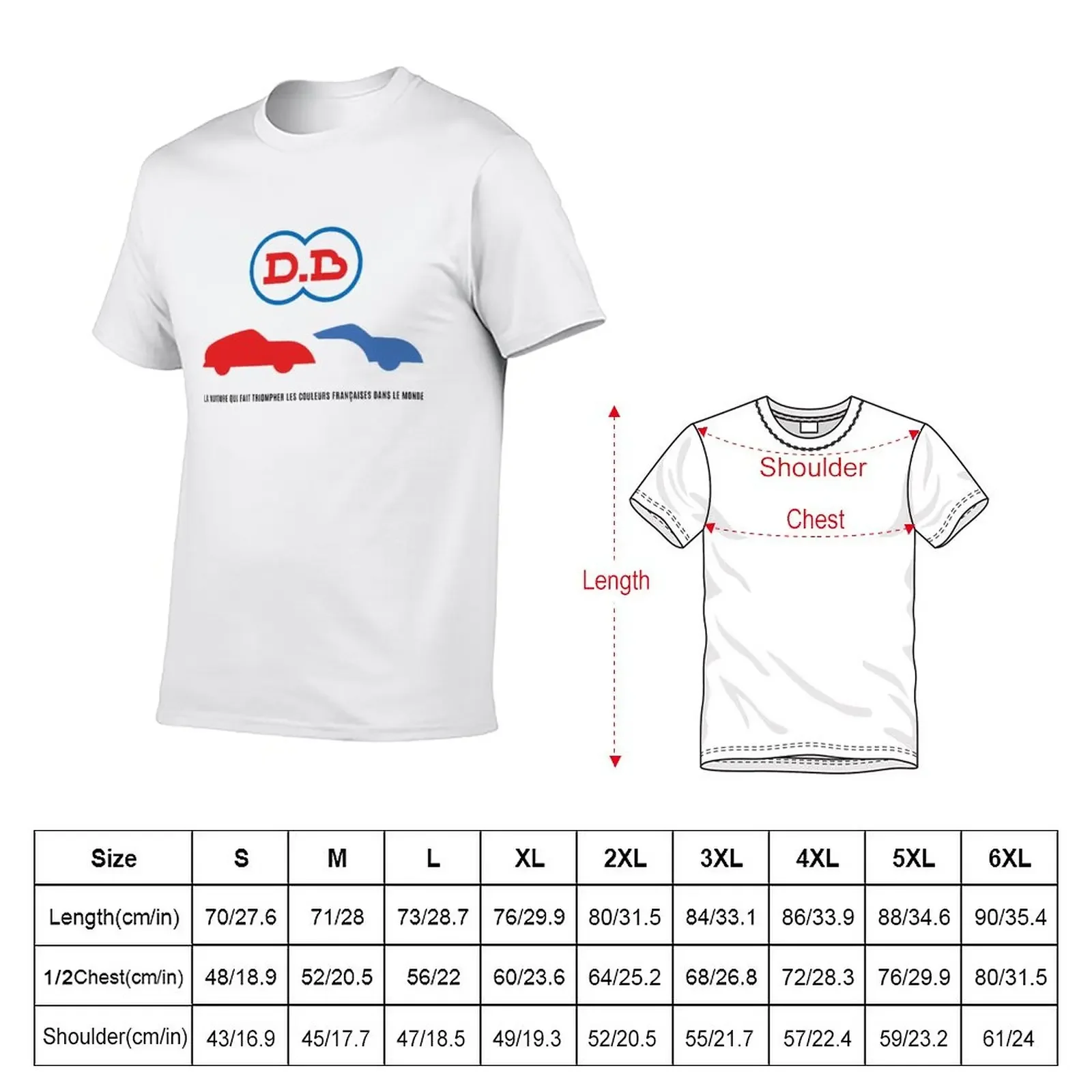 DB Panhard victorious French colours T-Shirt kawaii clothes summer clothes customizeds Men's t shirts