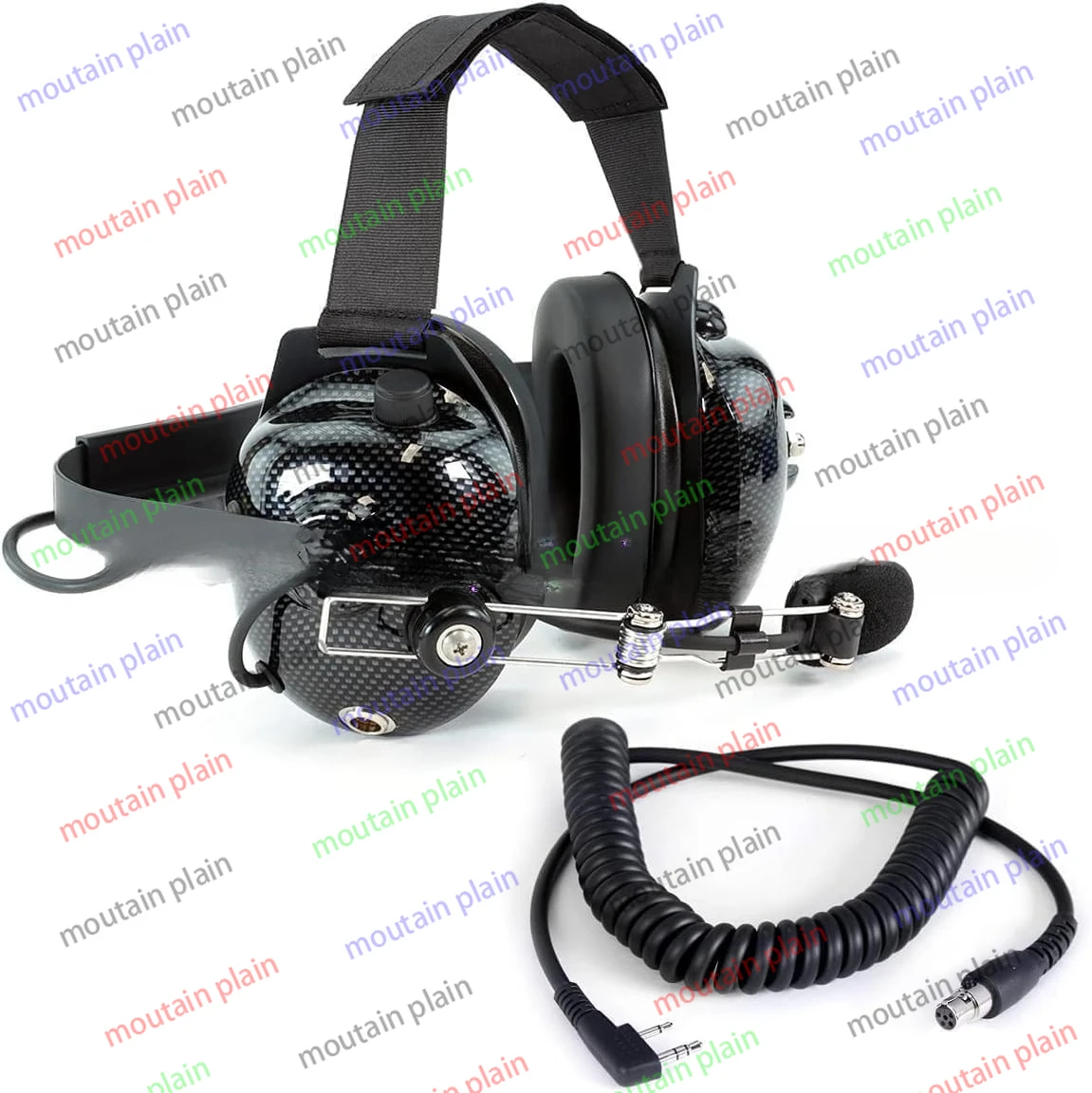 

Intercom Noise Cancellation Aviation Glider Racing Rear Hanging Headphones