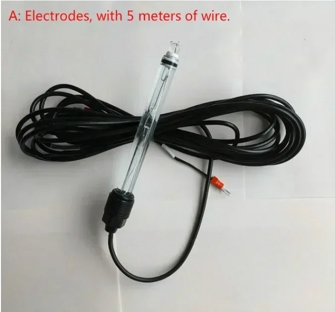 Industrial on-line high temperature PH glass electrode, strong acid and strong base PH electrode, corrosion resistant PH probe c