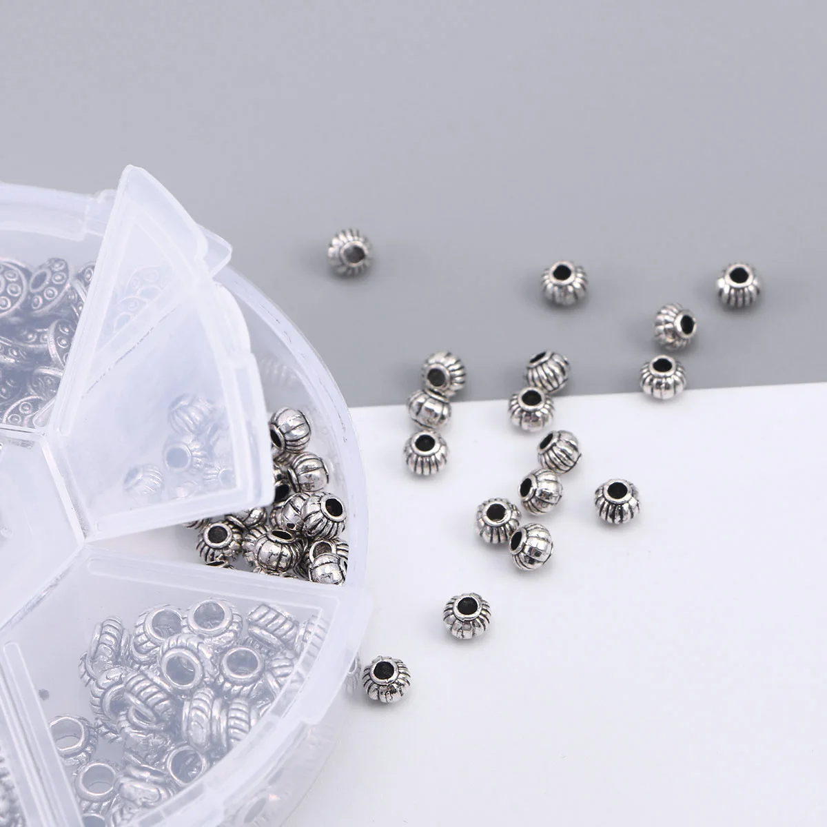 

Retro Alloy Accessories Necklace Bracelet DIY Spacers Pendants High Quality Durable Unique Shape Charm Craft Project Beads Set