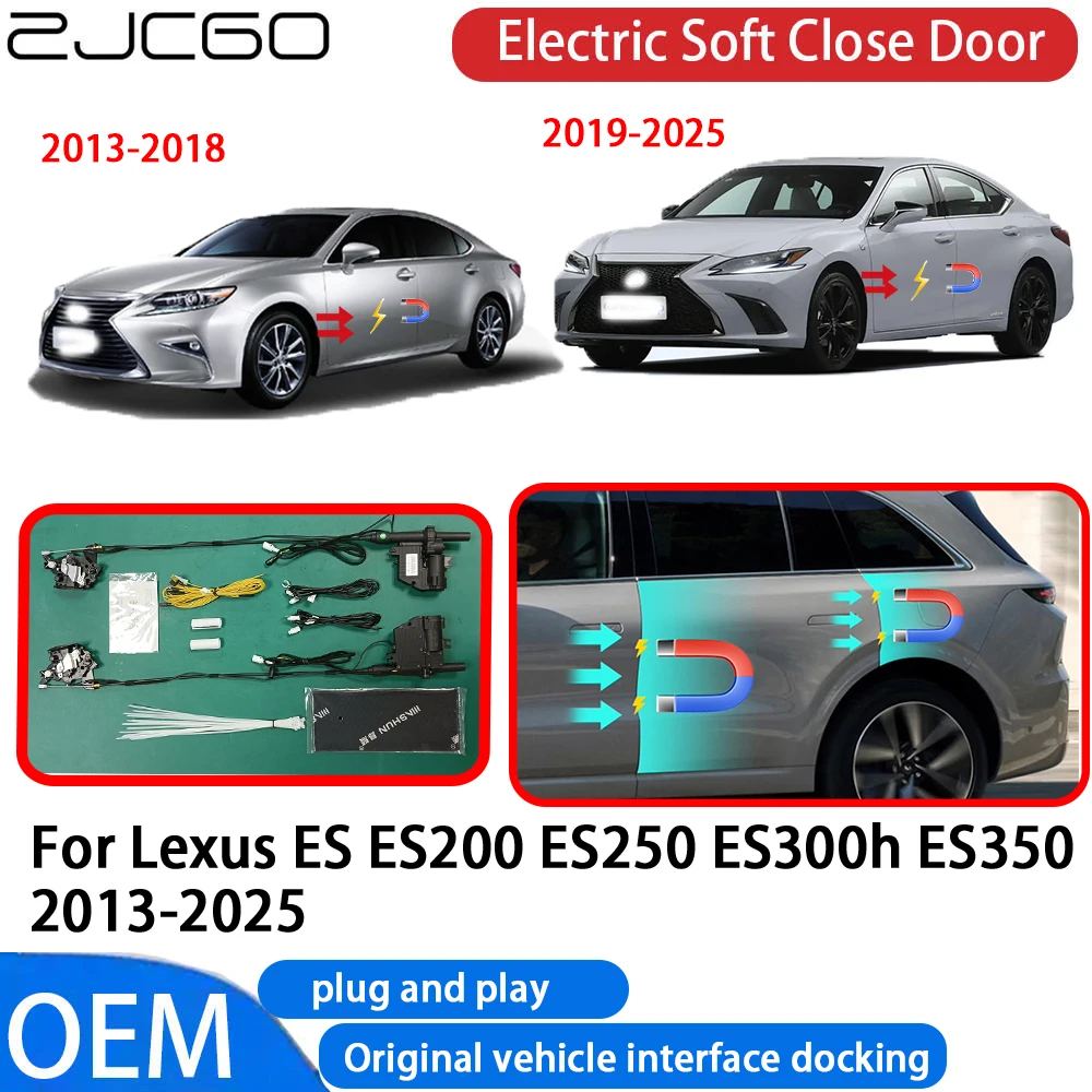 for Lexus ES ES200 ES250 ES300h ES350 Car Automatic Electric Soft Close Door Closer System OEM Plug and Play Comfort Closing