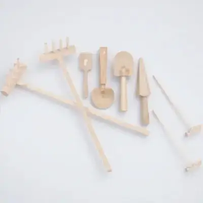 

12pcs Crafts Bamboo Zen Garden Accessories Small Zen Sand Rakes Desktop Sand Box Accessories Decor Tools Smooth