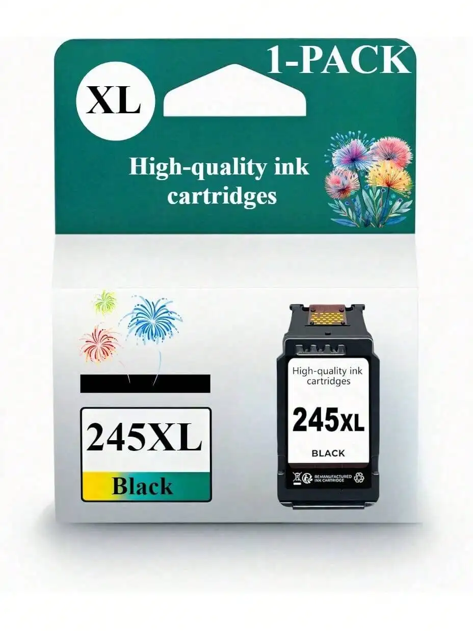 

PG-245 XL Genuine Black Ink Cartridge, Compatible With IP2820, MG2420/2924/2920/3020/2522/2525, MX492, TS3120/302/302a/202/202a/