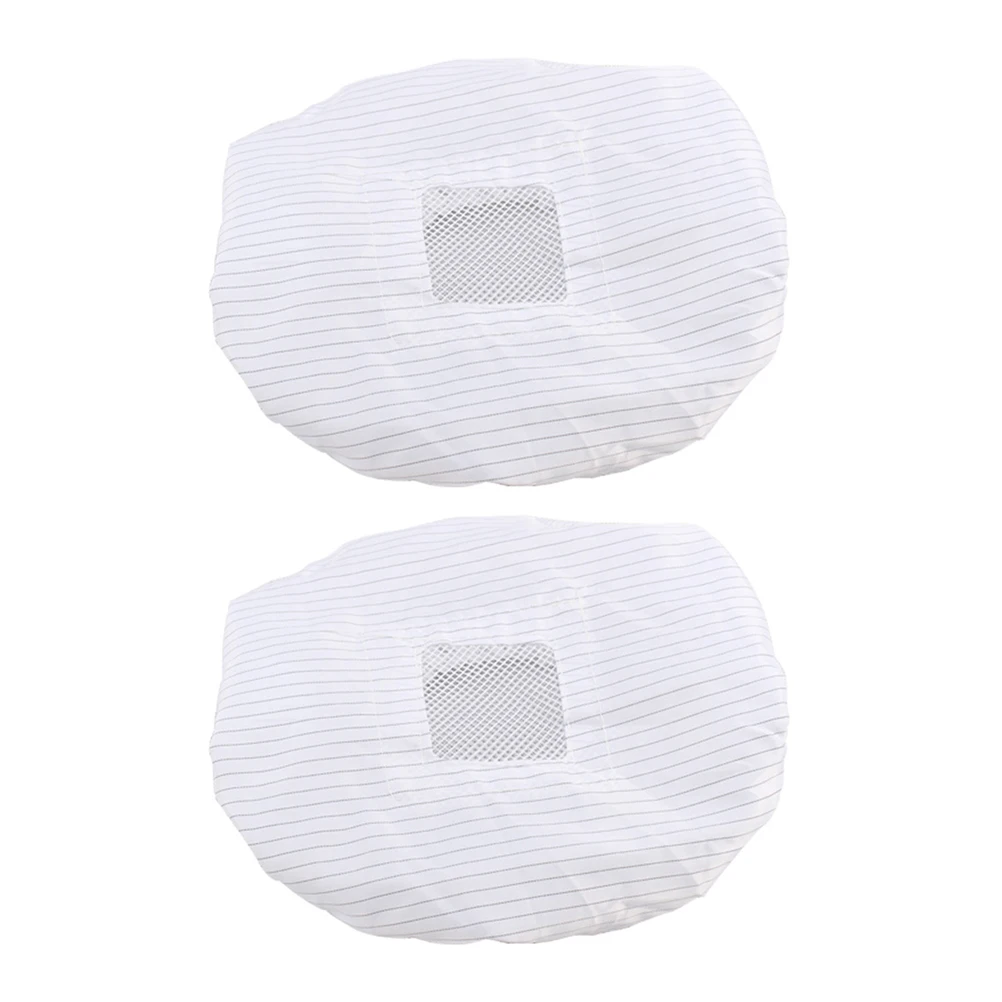 

AntiStatic Hat Polyester Breathable Protective DustProof Working Anti-Static Working Hat Cap For Electronics Food Cleanroom