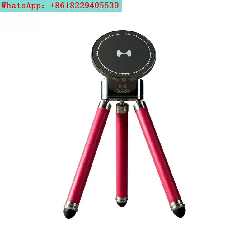 Mobile phone holder filling light holder live video shooting camera selfie handheld retro desktop holder outdoor portable