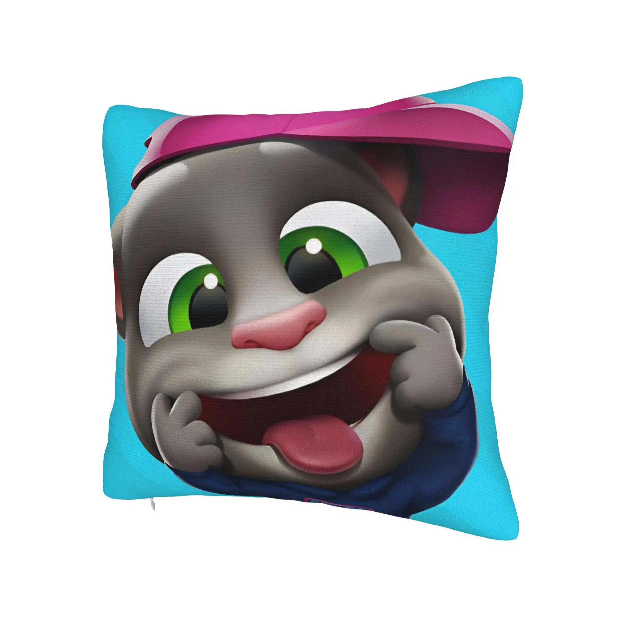 Decorative Pillow Cover T-Talking T-Tom And F-Friends Stuff Home  Throw Pillow Case Cover Square Multi-Size