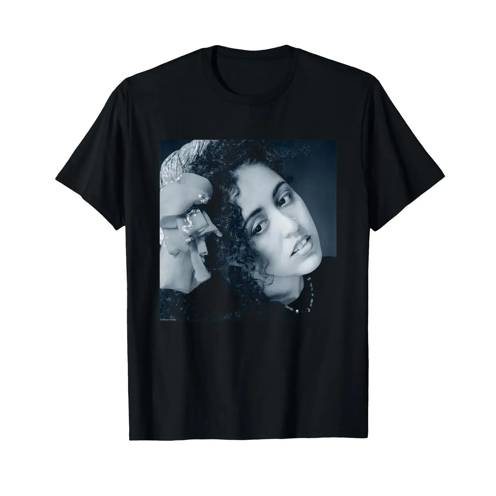Polystyrene Singer of X Ray Spex Punk Band by Simon Fowler T Shirt black vintage Washed Stretched Stylish Slightly