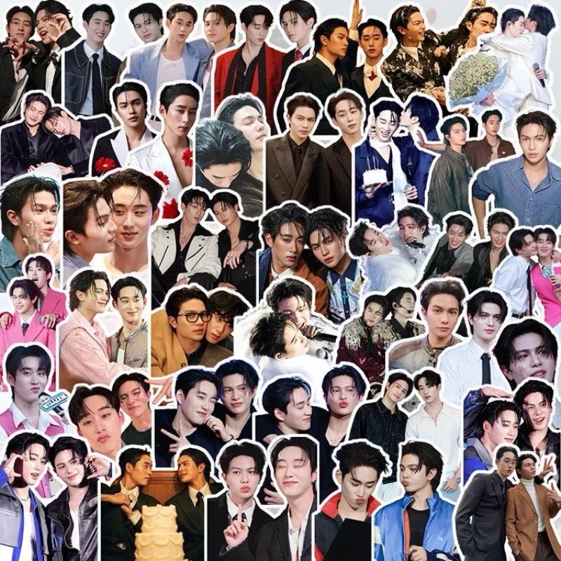 

Набор из 56 шт. Williamest Williamjkp Estrvp Thai TV Heart That Skips A Beat: наклейки для ежедневников, блокнотов, кружек, телефонов, DIY-проектов