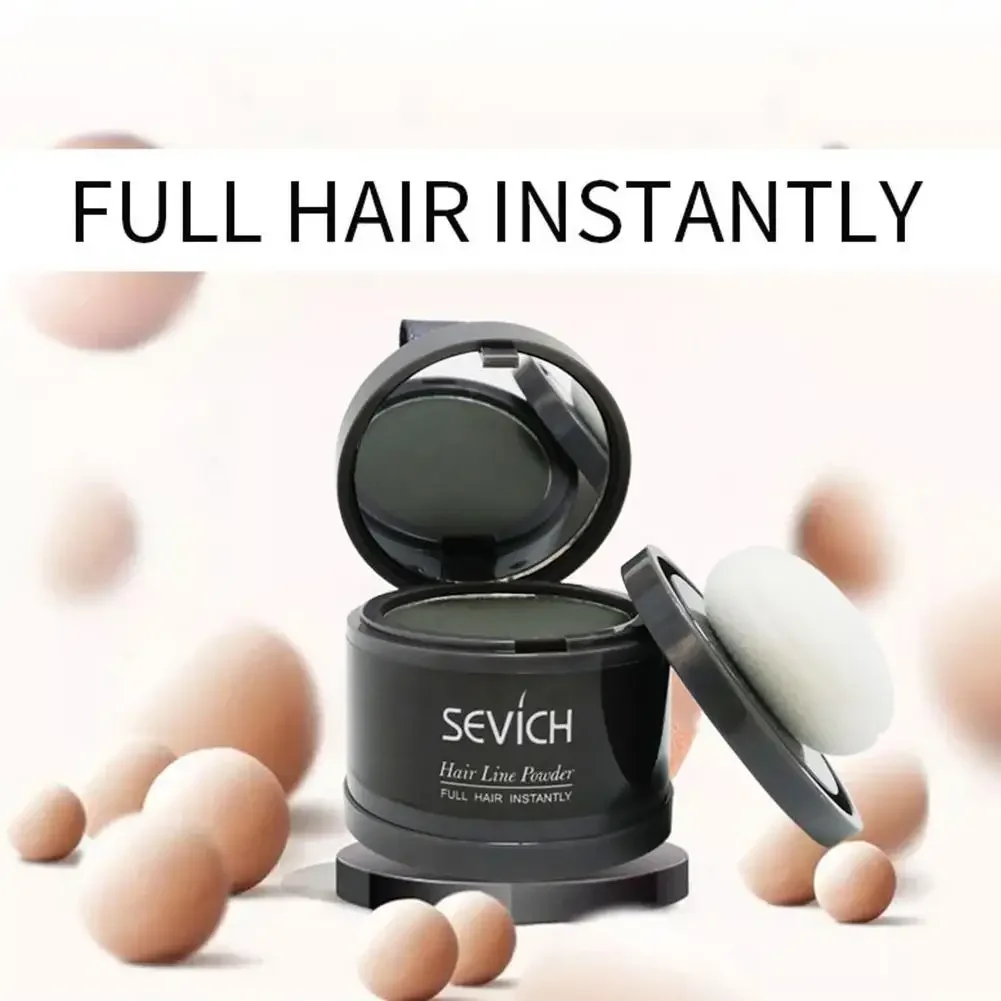 Sevich Hair Fluffy Powder Instantly Black Blonde Root Cover Up Hair Concealer Coverag Paint Repair Fill In Shadow Thinning