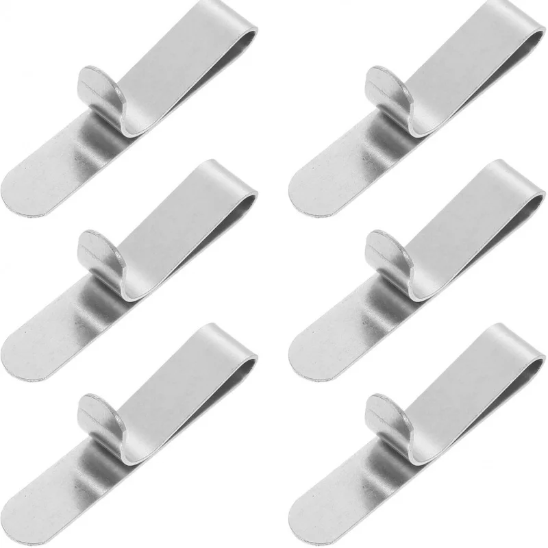 

【6Pcs Mousse Ring Lock】Stainless Steel Adjustable Cake Clip, Universal Fixing Clamp for Baking Accessories