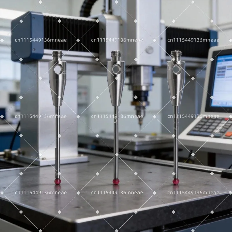 Ruby Ball Measuring Stylus Spare Part Three Coordinate Measuring Machine Contact Detection Measuring Accessory