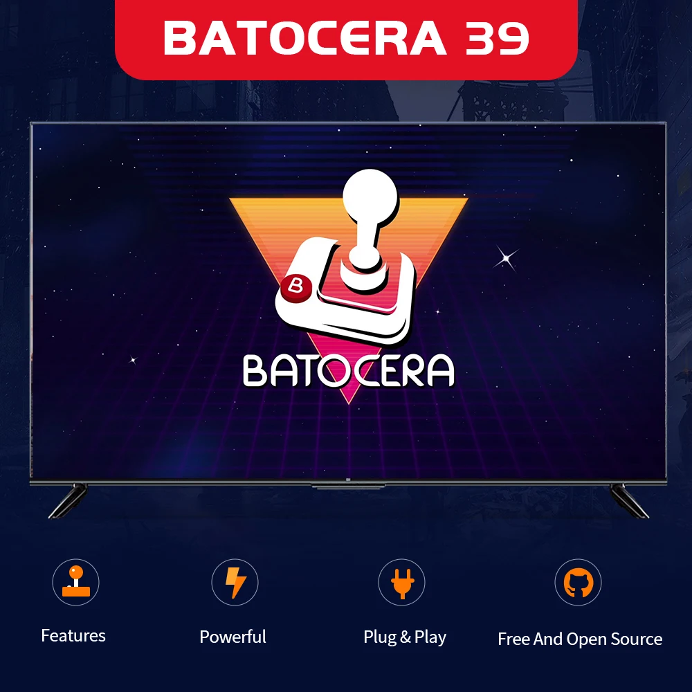 Latest Batocera 39 System TF Game Card for Steam Deck/Windows PC/MAC/Handheld Game Console with 51400+ Games for PS3/PS2/PS1/N64