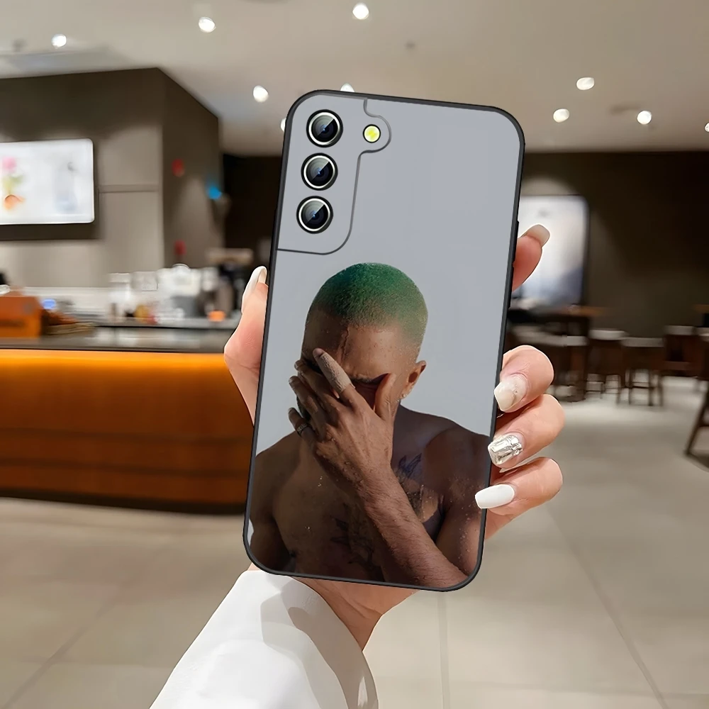 F-Frank O-Ocean Rapper Phone Case for Samsung S24 Ultra S22 S23 S20 Fe S21 Plus Galaxy A54 A34 A24 A53 M54 Note 20 Back Cover image 4