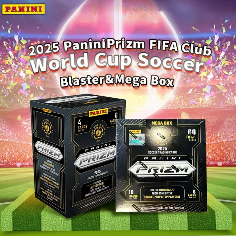 การ์ดสะสมฟุตบอล 2025 Panini PRIZM FIFA Club World Cup กล่อง MEGA 60 ใบ
